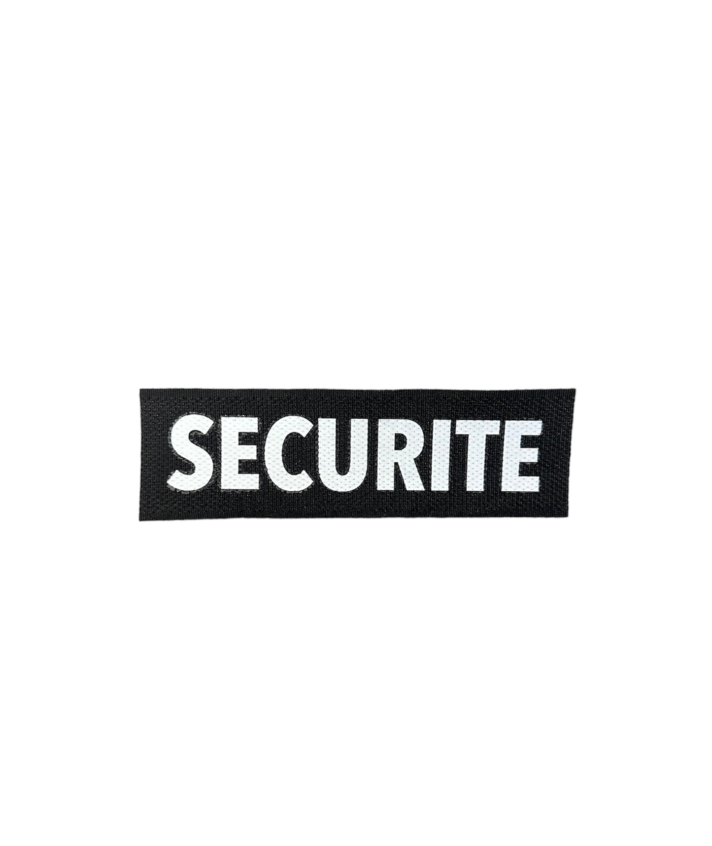 Bandeau SECURITE / MAITRE CHIEN