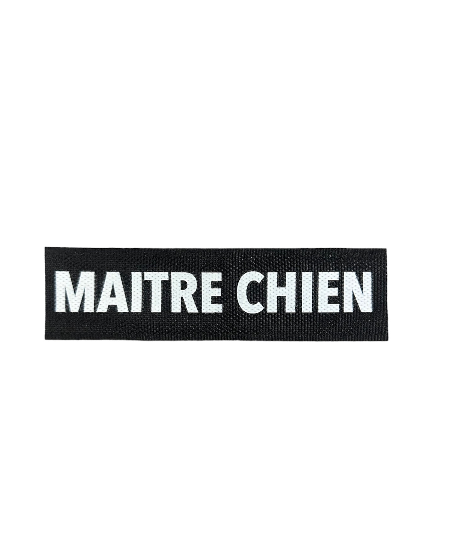 Bandeau SECURITE / MAITRE CHIEN